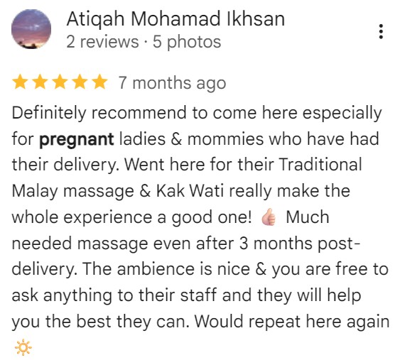 Atiqah review